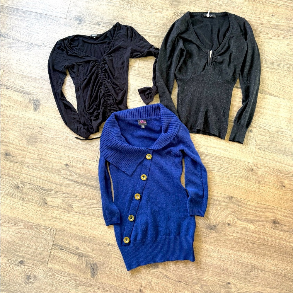 3/$20!! Bundle of 3 Long Sleeve Shirts EUC